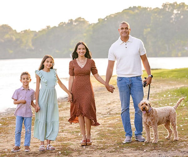 Dr. Cecilia Deller and Family Deller Smiles Dental Care & Orthodontics in Rockland, MA